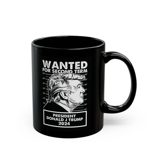 Wanted Black Mug (11oz, 15oz)